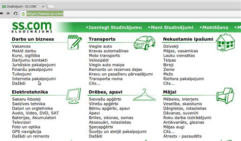 ss.com lv sludinājumi.